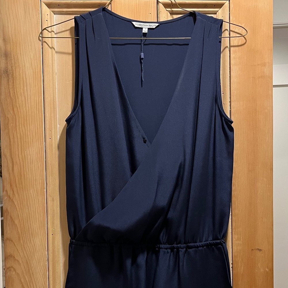 Rebecca Minkoff navy romper
